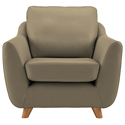 G Plan Vintage The Sixty Seven Leather Armchair Capri Leather Taupe